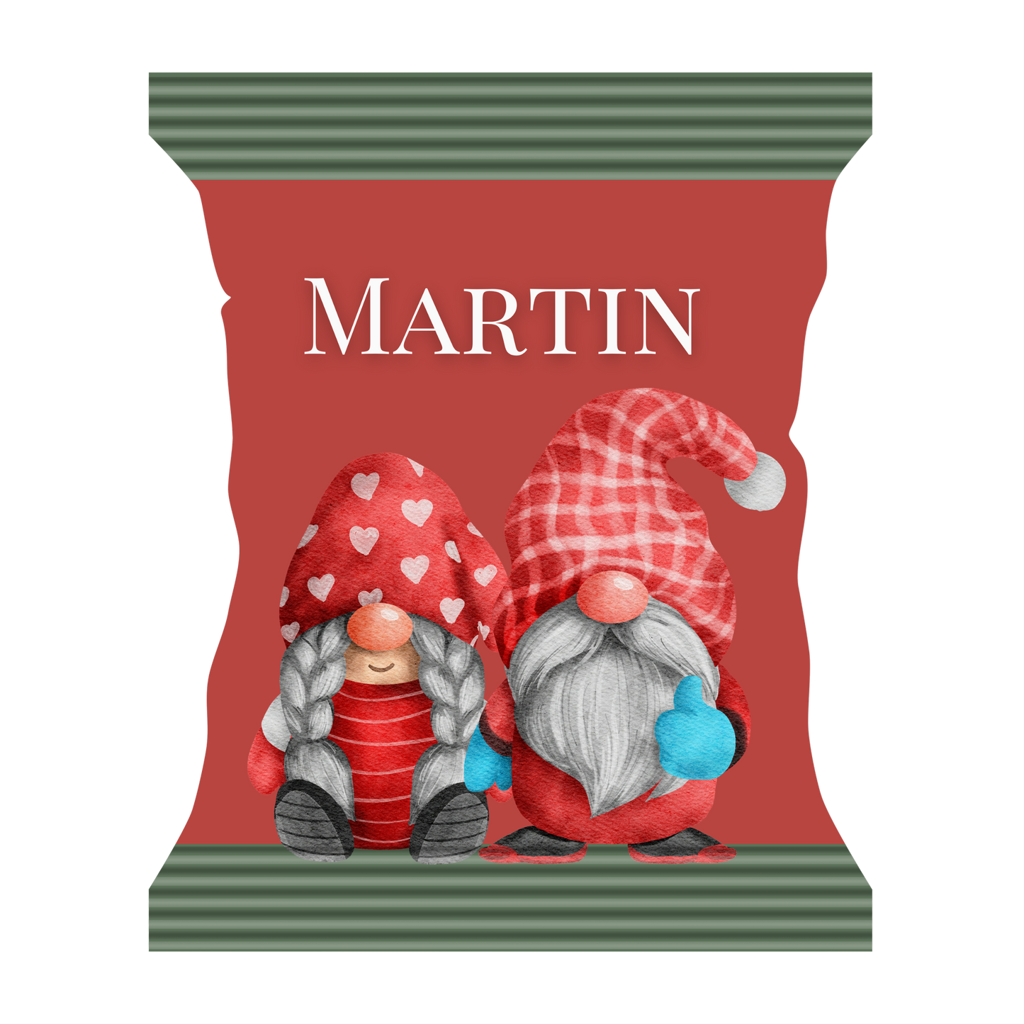 Snackpose med nisser