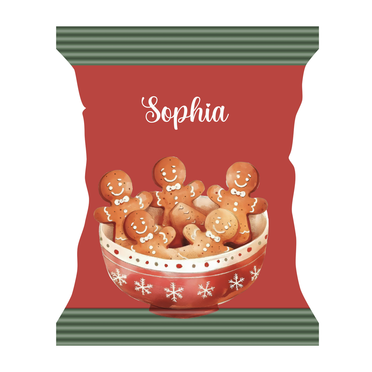 Snackpose med julekiks