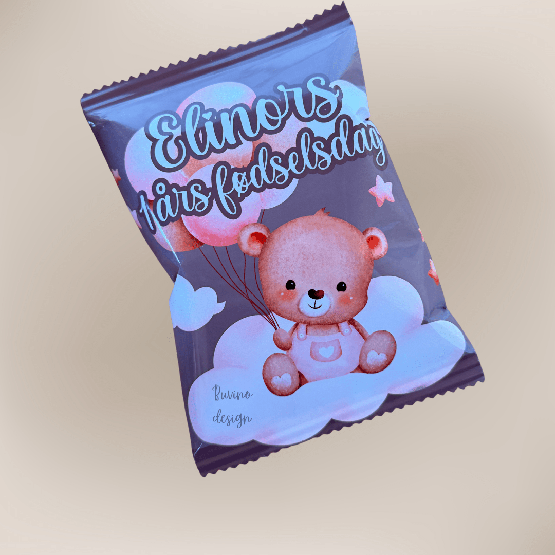 Unikke snackposer/ chipsposer med dit design - buvino - unik festpynt