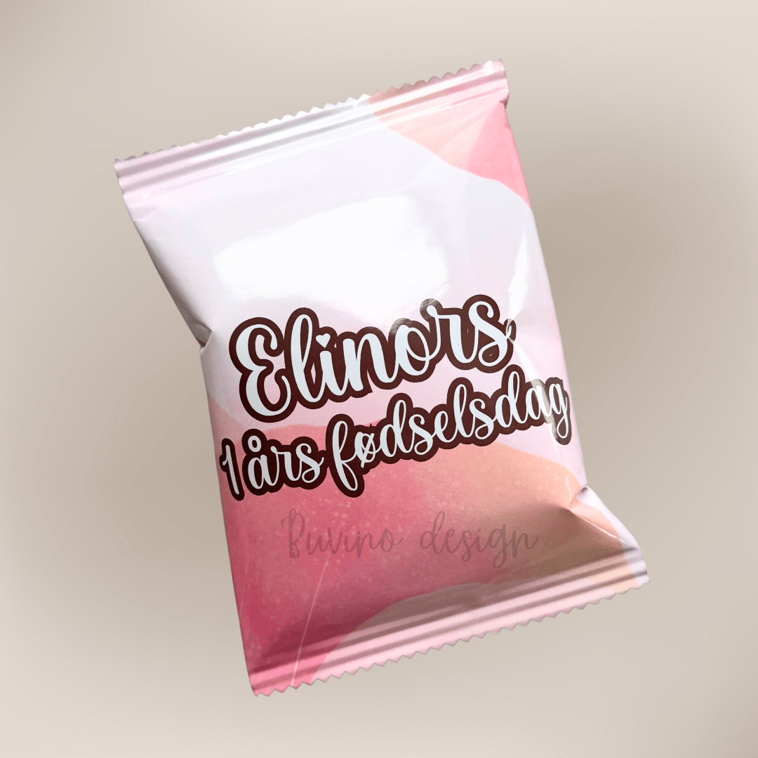 Unikke snackposer/ chipsposer med dit design - buvino - unik festpynt