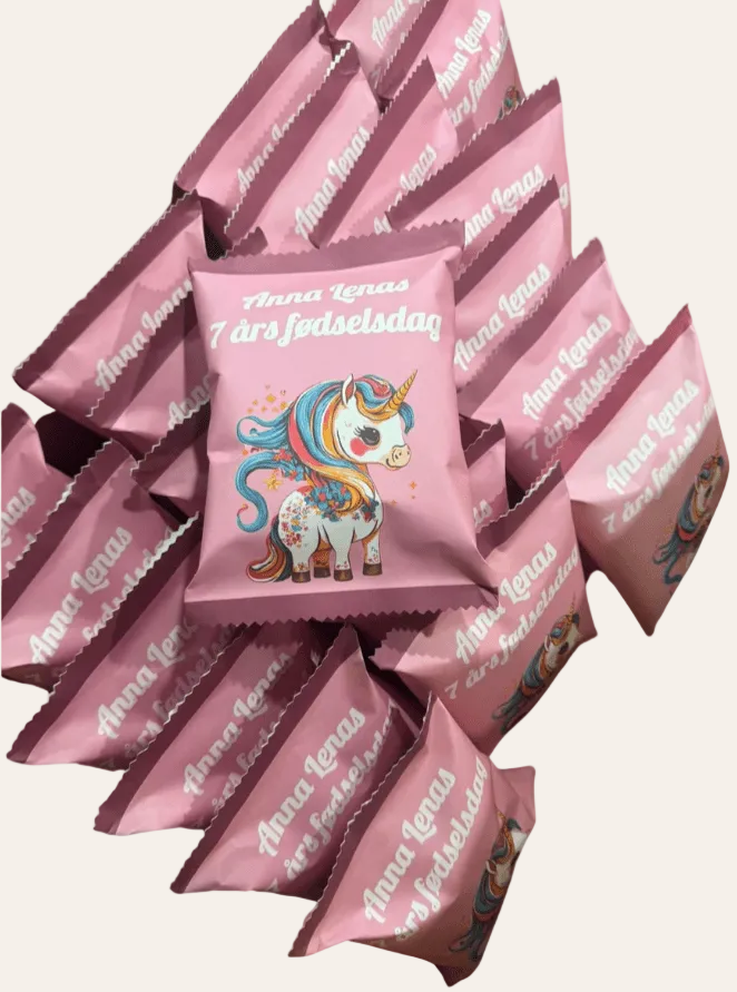 Unikke snackposer/ chipsposer med dit design - buvino - unik festpynt
