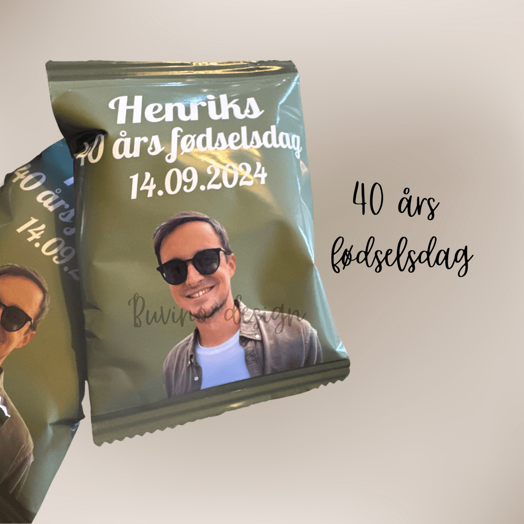 Unikke snackposer/ chipsposer med dit design - buvino - unik festpynt