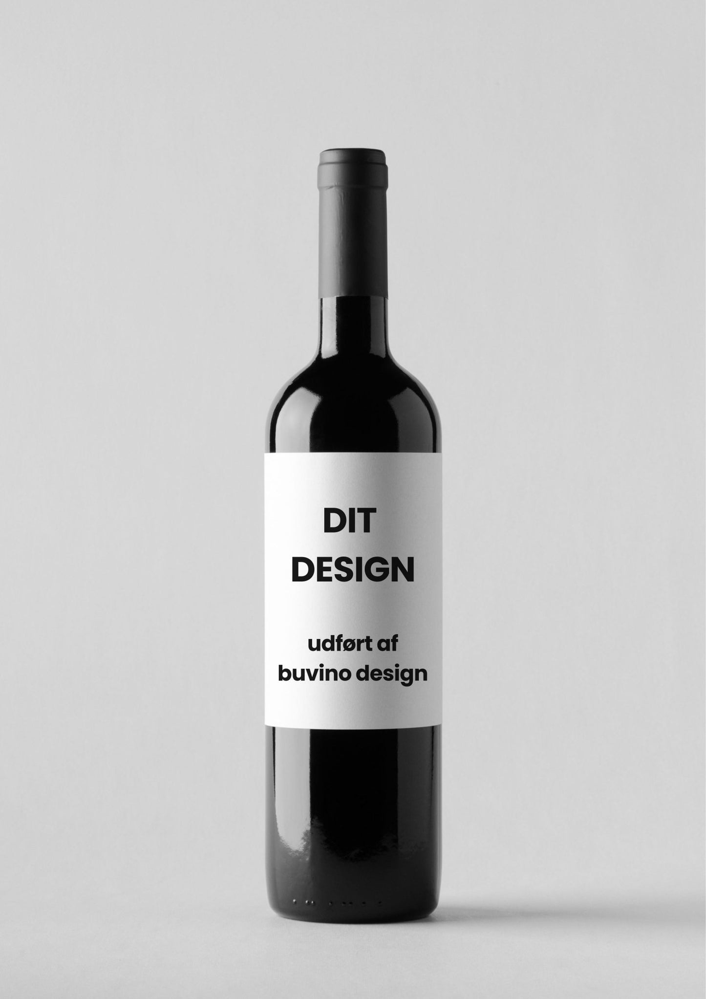 Vin med dit design - buvino - unik festpynt