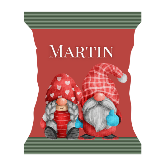 Snackpose med nisser