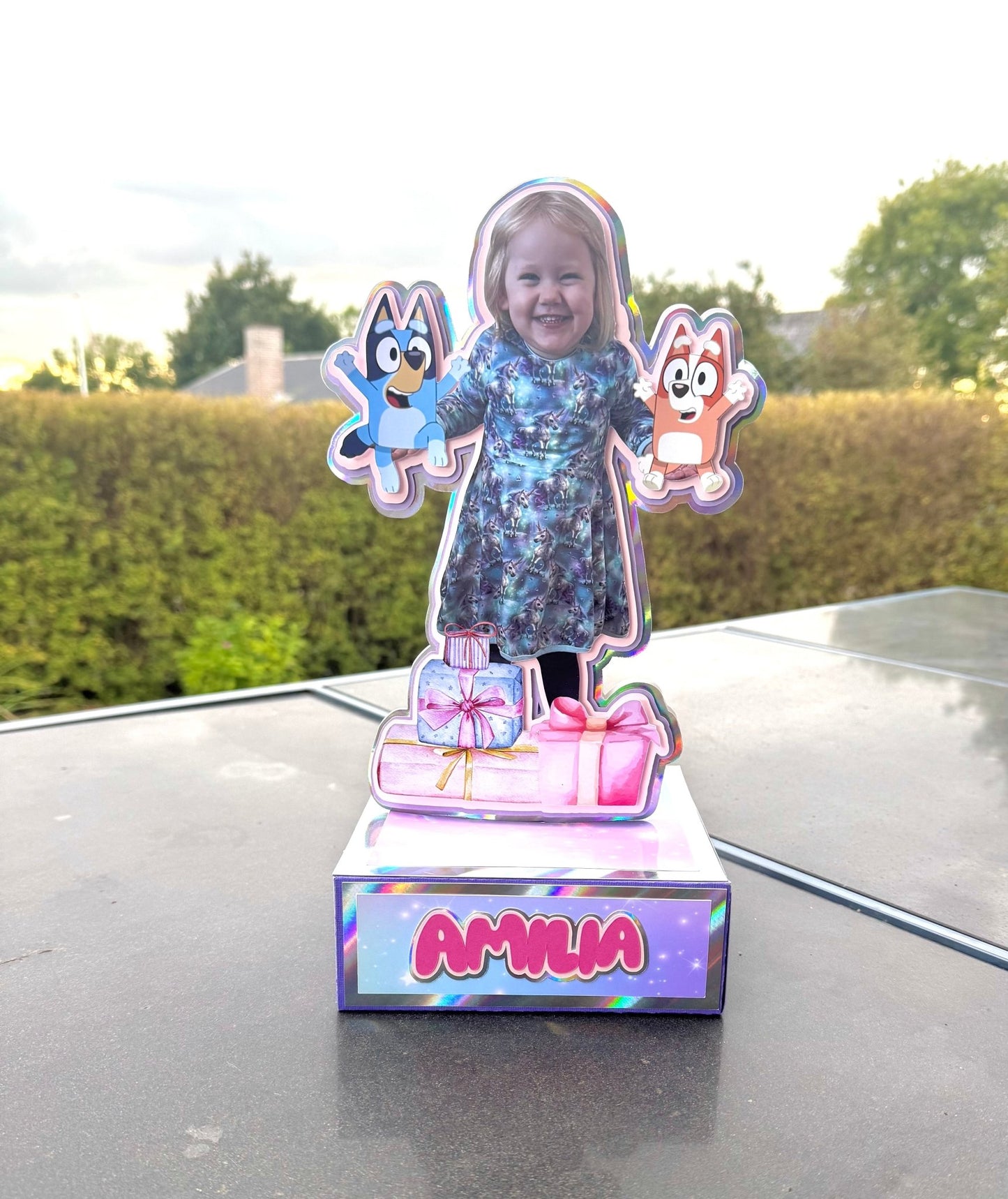 Bord Centerpiece med dit design - buvino - unik festpynt