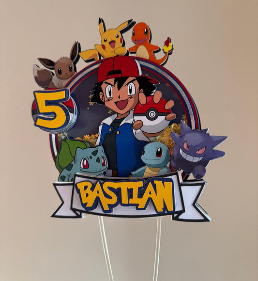 Kagetop med dit design - buvino - unik festpynt
Pokemon tema