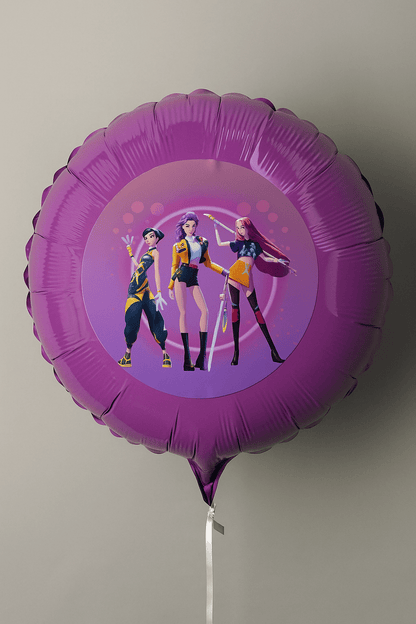 Klistermærke til ballon med dit design - buvino - unik festpynt