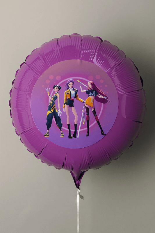 Klistermærke til ballon med dit design - buvino - unik festpynt