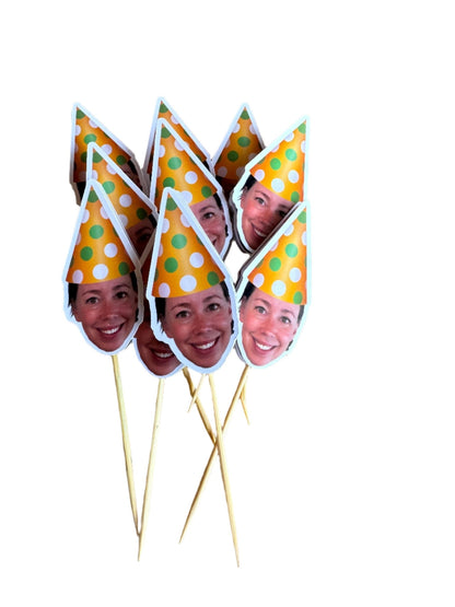 Muffintops med dit billede - buvino - unik festpynt