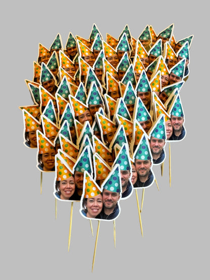 Muffintops med dit billede - buvino - unik festpynt