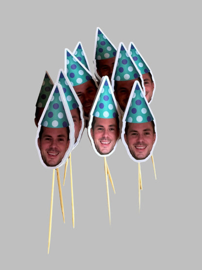 Muffintops med dit billede - buvino - unik festpynt