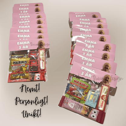 Pose med TOP UP med dit design - buvino - unik festpynt