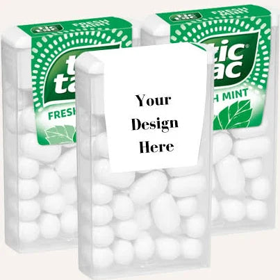 Tic Tac mints med dit design