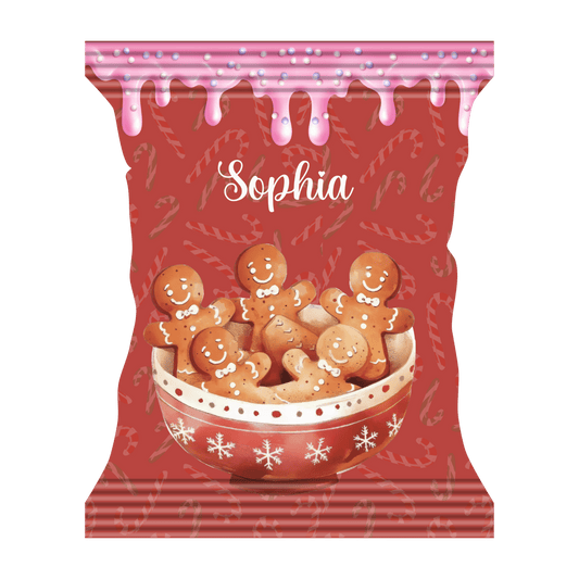 Snackpose med julekiks og glazur - buvino - unik festpynt