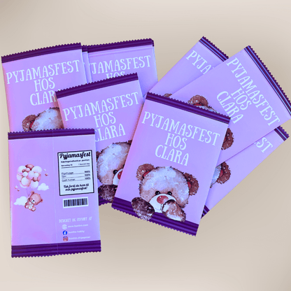 Unikke snackposer/ chipsposer med dit design - buvino - unik festpynt